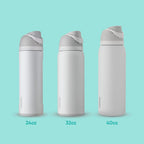 Owala FreeSip Stainless Steel Water Bottle 40 oz Very, Very Dark