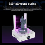 ELEGOO Mercury X Bundle, Wash and Cure Machine for Large Resin 3D Printed Models, Compatible with Saturn, Mars MSLA 3D Printers