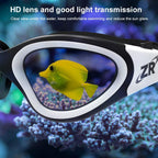 ZIONOR Swim Goggles, Upgraded G1 Polarized Swimming Goggles Anti-fog for Adult Men Women A0 (Polarized + Mirror Gold)