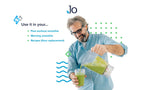 Jo’s Resistant Starch Powder - Premium Maize-Derived Superfood, Banana-Free, Lectin-Free - Fiber Supplement to Support Energy, Gut Health, Mood, and Butyrate Production (3LB Supply)