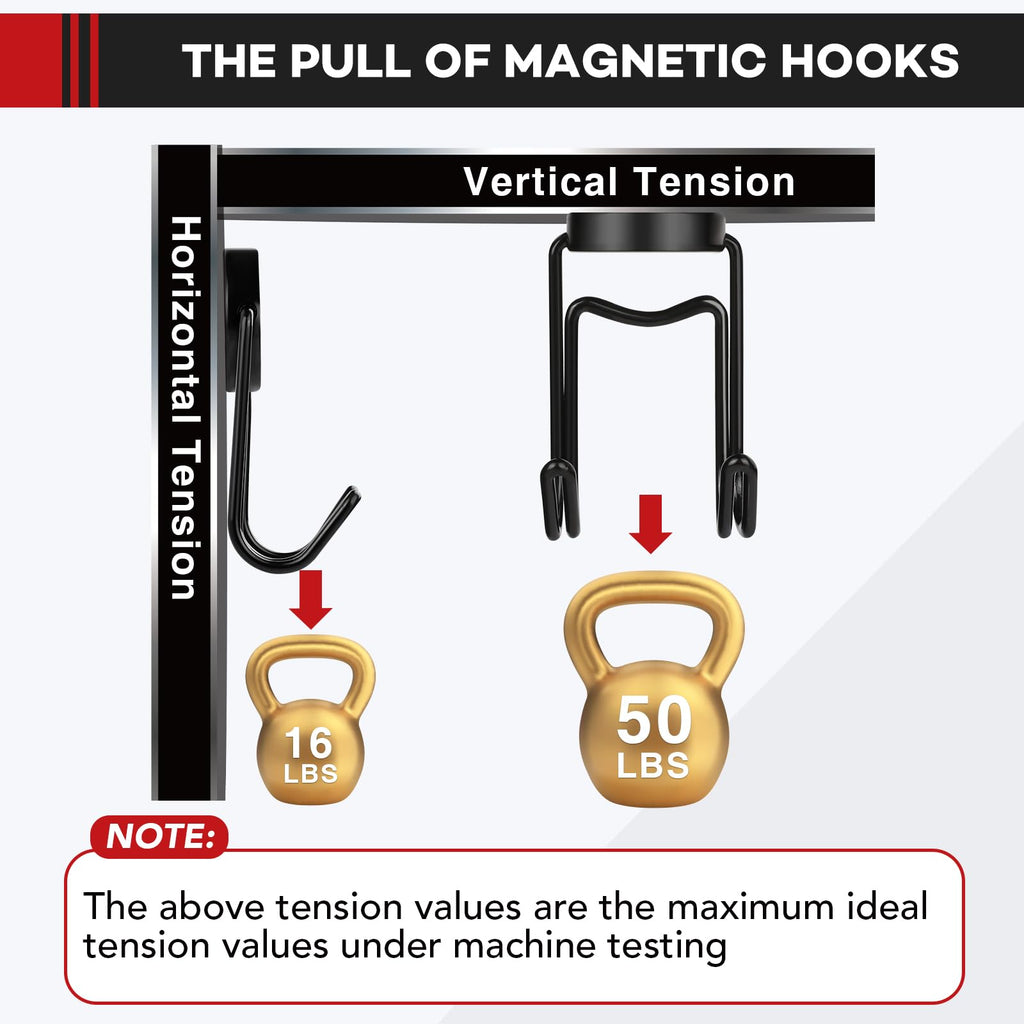 Buelkmag Magnetic Hooks for Cruise Cabins 50Lbs+ Heavy Duty Magnet Hook