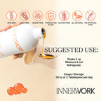 Innerwork Liquid Prenatal Vitamins for Women with DHA, Folate, Choline & B Complex – Prenatal & Postnatal Liquid Multivitamin for Pregnancy & Breastfeeding – Vegan, Sugar Free, Non GMO – 32 Oz