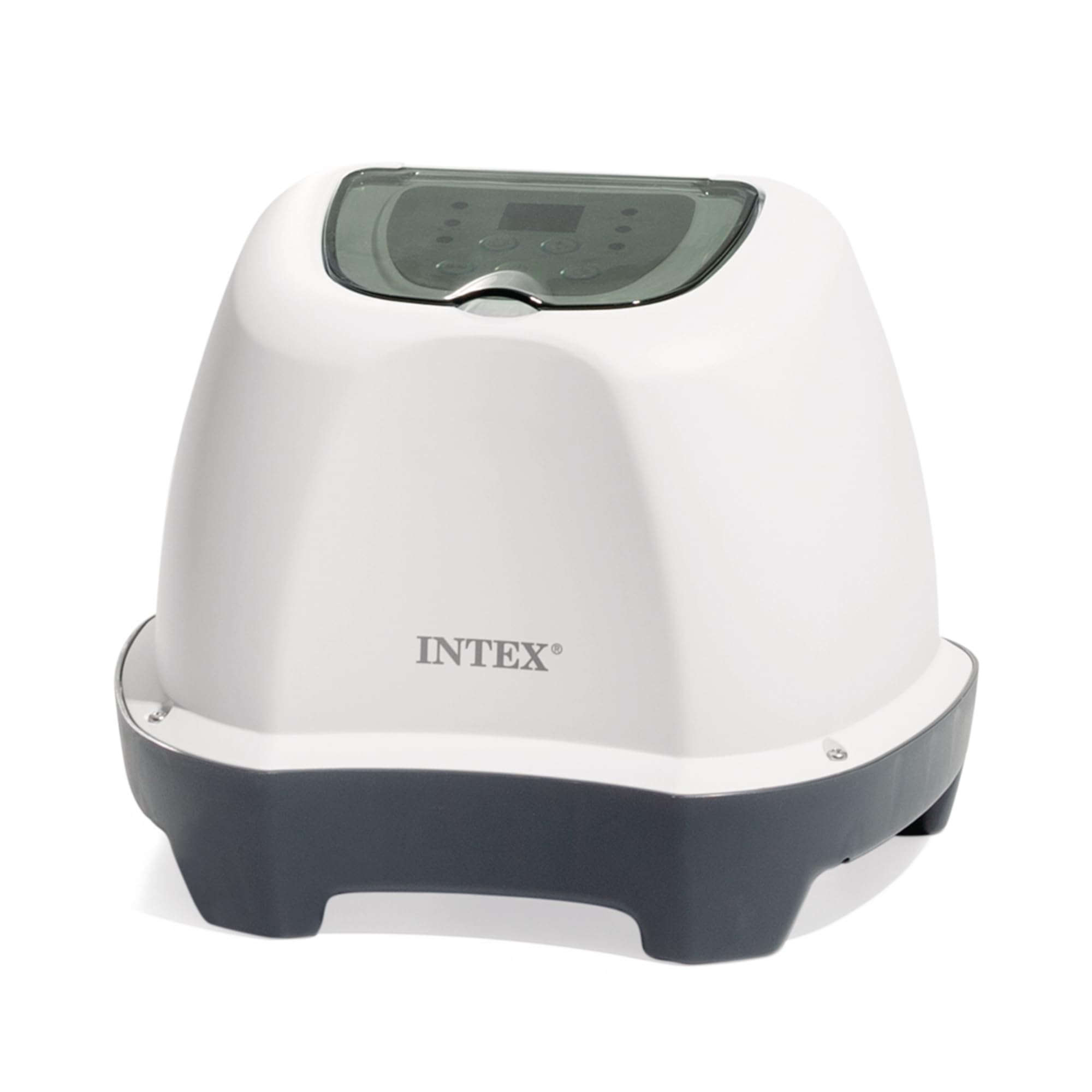 Intex Krystal Clear Saltwater Pool Chlorine System for Above Ground Pools up to 4,500 Gallons, Pool Cleaner with Automatic Timer and Self Cleaning