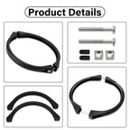 GMX600NM Flange Valve Clamp for Hayward Pro Series Sand Filter Pump Clamp with Screw Swimming Pool Filter Parts Replacement S164T S166T S180T S210T S210S S220T S230T S244T