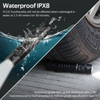 Wurkkos FC11C EDC Flashlight 1200 High Lumen, 90 High CRI Led Flashlight Rechargeable, 6 Modes, Magnetic Tail, IP68 Waterproof Small Pocket Flash Light for Camping Hiking Dog Walking (Black 4000K)