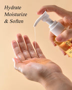 Multi-Used Body Oil For Skin USDA Certified,Face,Hair and Nails,Multi Purpose Organic oil With Rose Petals,Vitamin E & Almond Oil Nourishing & Hydrating ,Body Oil for Moisture & Skin After Bath Oil