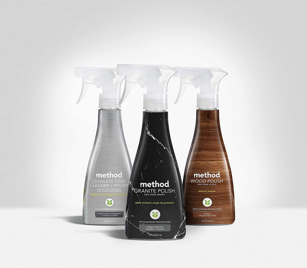Method Wood Polish, Almond, 14 Ounces, (2 Pack)