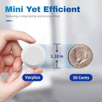 Vacplus Toilet Bowl Cleaner Tablets 100 PACK, Automatic Toilet Bowl Cleaners with Bleach for Deodorizing and Descaling, Bathroom Cleaner Against Tough Stains
