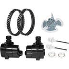 Replacement Tune-Up Kit Fit for Zodiac MX8/MX8EL Pool Cleaners – Includes High-Durability Drive Shafts, Tracks, Bearings & Control Devices – R0525100 R0526100 R0527000 R0524700 R0524800 R0524900