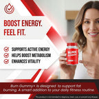 (2 Pack) Burn Gummies, Official Burn Supplement Gummys with Premium Ingredients, Advanced Formula Support for Overall Health & Wellness Reviews (120 Gummies)