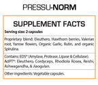 Professional Botanicals Pressu Norm - 60 Vegetarian Capsules