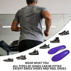 VALSOLE Heavy Duty Support Pain Relief Orthotics - 220+ lbs Plantar Fasciitis High Arch Insoles for Men Women, Flat Feet Orthotic Insert, Work Boot Shoe Insole, Absorb Shock with Every Step