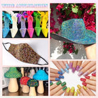 24000Pcs Resin Rhinestones with Tweezers for Crafting, Multi Colors 3mm Non Hotfix Flatback Gems, Bedazzling Crystal for DIY Crafts Clothing Tumblers Mugs Shoes Decor Nail Art
