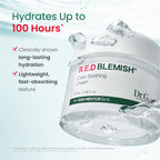 Dr. G R.E.D. Blemish Clear Soothing Cream - Calming Korean Moisturizer for Redness - Soothes Acne & Irritation - With Centella Asiatica - Long-Lasting Hydration - 2.36 fl oz