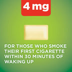 Amazon Basic Care Nicotine Polacrilex Coated Gum 4 mg, Cool Mint Flavor, Stop Smoking Aid, Quit Smoking, Reduce Cravings, 160 Count