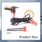 Erchon ECS0275 Water Temperature Sensor Replacement for AquaCal Pool Heater Heat Pump STK0127