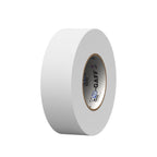 ProTapes Pro Gaff Premium Matte Cloth Gaffer's Tape With Rubber Adhesive, 11 mils Thick, 55 yds Length, 2" Width, White (Pack of 1)