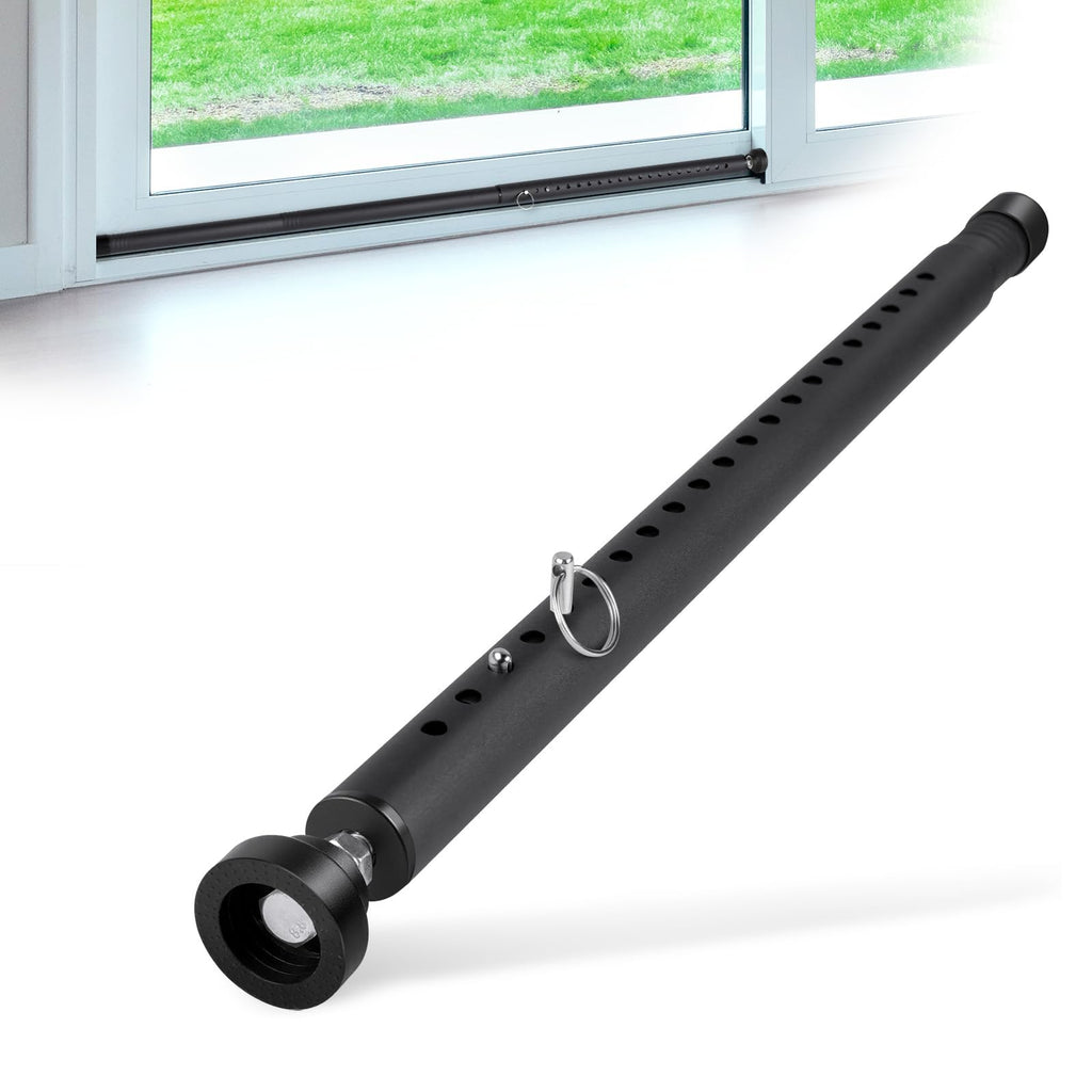Sliding Door Security Bar, 17-50 inches Window Security Bar with Rubber Tips, Sliding Door Lock Bars for Window Safety Bars Home Apartment Safety, Home Apartment Patio Heavy Duty Interior