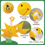 Gaggleville Sun Goose Outfit, Fits Large 23" H Statue, by Fox Valley