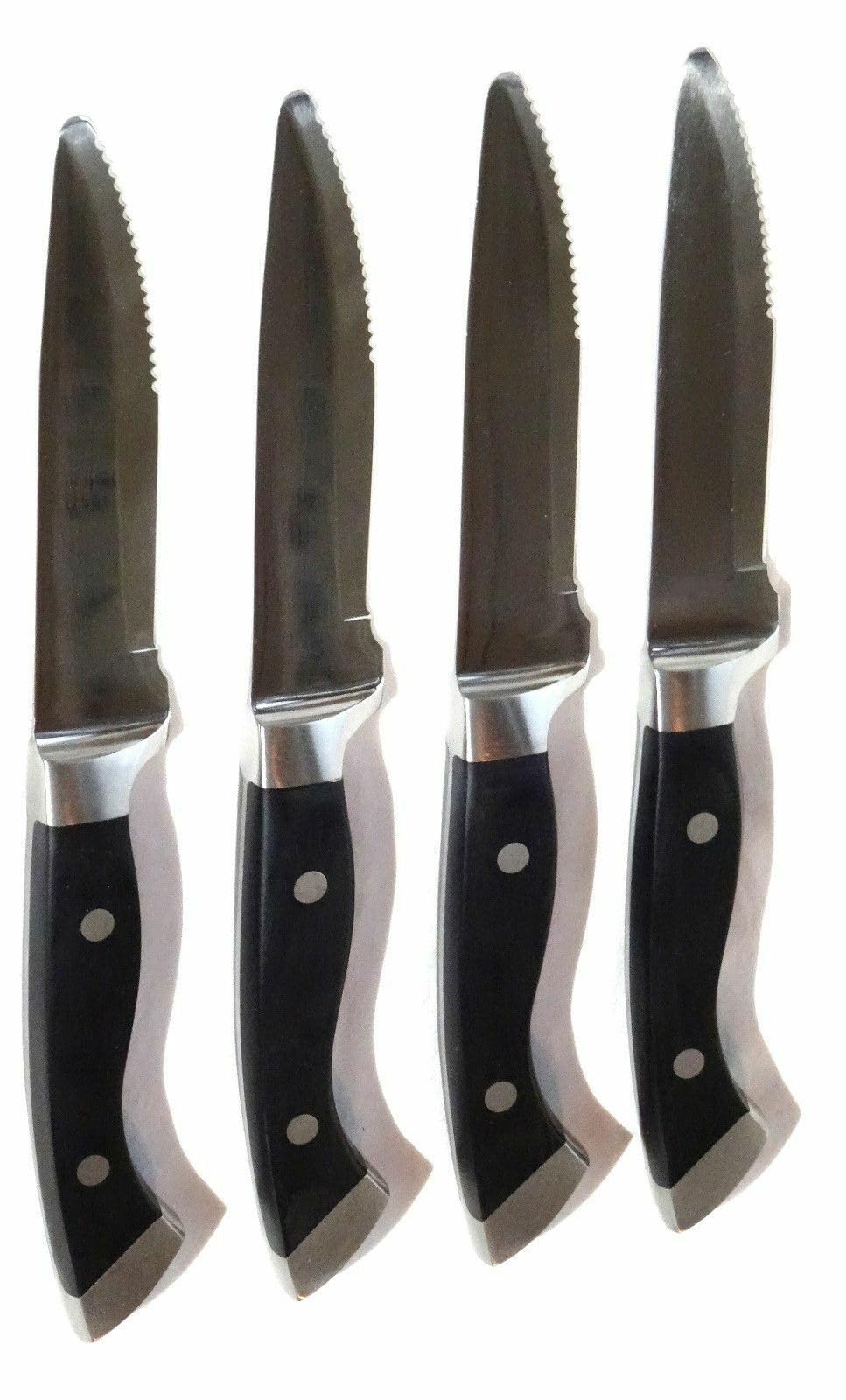 4 LONGHORN STEAKHOUSE STEAK KNIVES New! ~ BBQ Kitchen Dining Chop Knife Set by madamecoffee