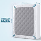 Waterproof Full Size Mattress Protector fits Upto 15" Deep Pocket