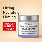 AMZEYE Tighten and Lift Neck Cream, Instant Face Lift Cream, 1.7 fl oz, Firming Fine lines, Loose & Sagging On Face, Decollete & Other Skin Areas