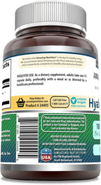 Amazing Formulas Hyaluronic Acid 100 Mg Supplement | Capsules | Non-GMO | Gluten-Free | Made in USA (120 Count, 3 Pack)