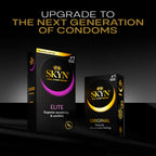 SKYN Elite Large Condoms – 36 Count – Ultra-Thin, Lubricated Latex-Free Condoms, Longer and Wider for a More Comfortable Fit