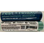 Xero Picks Wellness Flavored Toothpicks - Brain Boost, Immunity, Rest & Relax, Joint Health, and Energy Boost - 100 Picks (Variety, 5 Pack) Kosher - Sugar Free