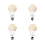 LEDVANCE Sylvania Smart Light Bulb, Bluetooth Mesh LED Bulb, Compatible with Alexa & Google Home, A19, 60W Equivalent, E26, Soft White - 4 PK [2022 Model] (75843)