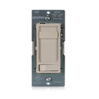 Leviton SureSlide LED Advanced Dimmer Switch for 150W Dimmable LED, Halogen and Incandescent Bulbs and Fixtures, 66741-T, Light Almond