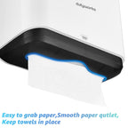 DUTYWORKS Multifold Paper Towel Dispenser Wall Mount, White