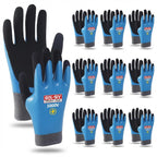 GOL-SIV Industrial Insulated Gloves 1000V Rated, Lightweight Non-Conductive Safety Gloves For Electrician, 1000V|Double Insulated, 10pcs-Large.