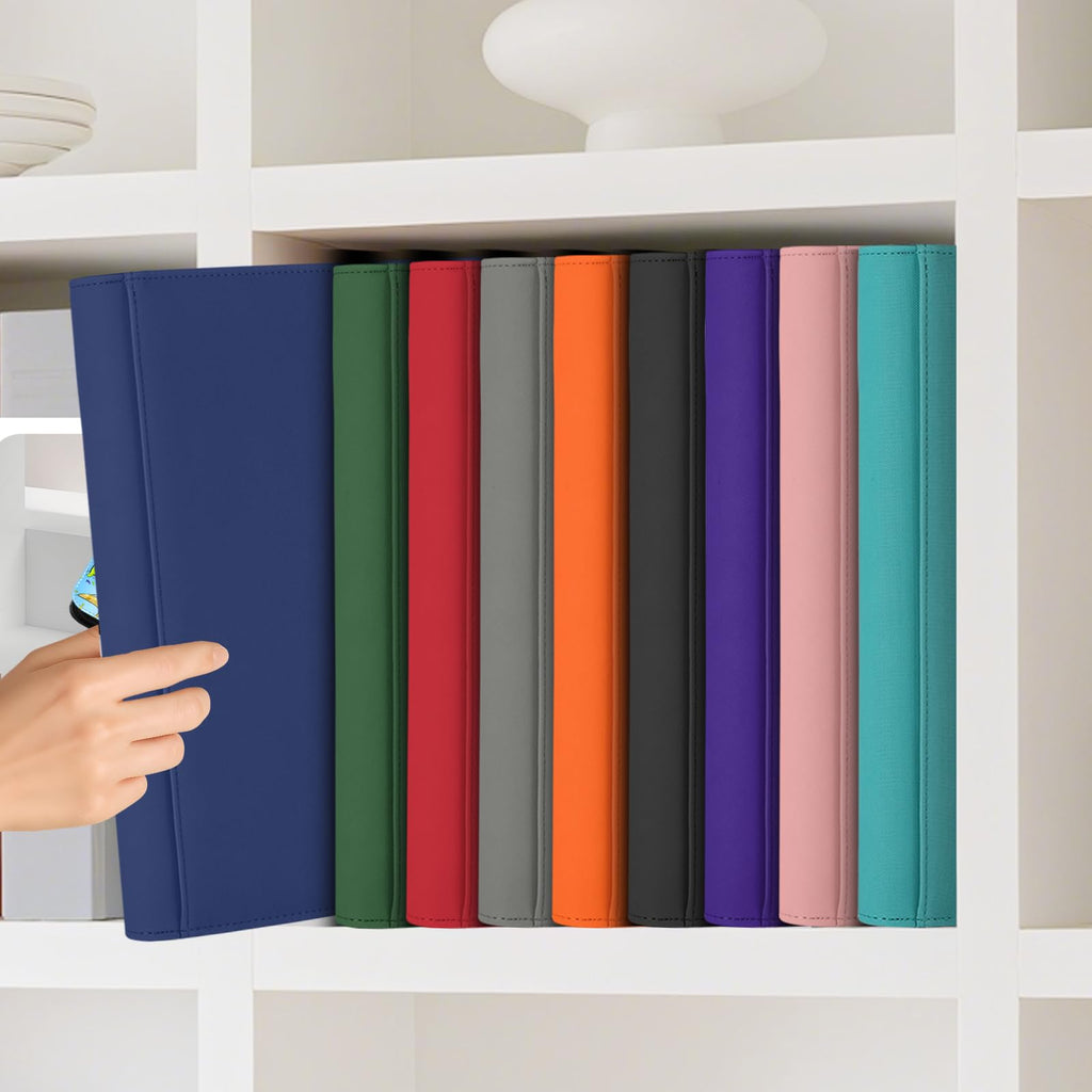 Premium Card Binder 12 Pocket for 720 Pockets Trading Card Binder, PU Zipper Card Collection Album, Sturdy Side-Loading Card Book Holder for MTG, TCG, Game Cards, Sports Cards