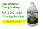Natural Elements 30% Vinegar | Home & Garden | 6X Cleaning Power | Multiple Uses | 1 Gallon (Pack of 2)