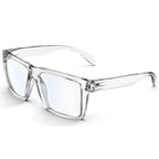 MAXJULI Blue Light Glasses XXL Size Double Extra Large Z87 for Big Wide Heads Men 8228 (Clear)