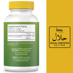 Noor Vitamins Halal Vitamin D, Halal Vitamin D3, 5000 IU Softgels, Supports Bone, Immune & Heart Health, from Safflower Oil to Maximize Absorption, Non-GMO, Gluten Free & Halal (60 Count)…