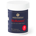 MyReuteri™ 10 Billion CFU Probiotic – Foundational-Strength L. reuteri LRDR™ + FOS Prebiotic – by Dr. William Davis – Makes Yogurt-Like Superfood – 30 Veg Capsules