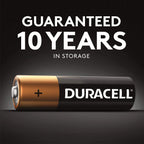 DURACELL - CopperTop AA Alkaline Batteries, Long Lasting, All Purpose Double A Battery Usable for Household and Business