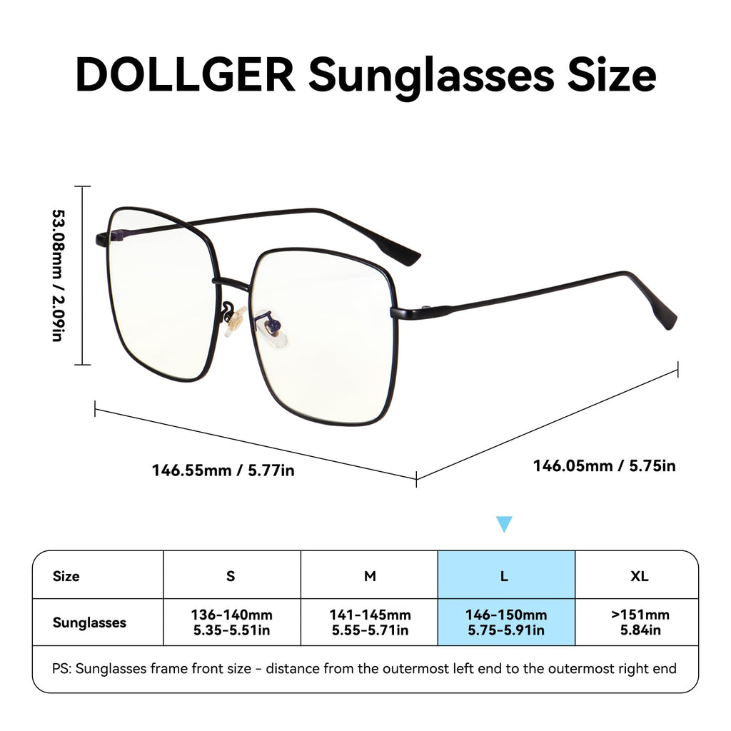 Dollger Blue Light Blocking Glasses women Anti Glare UV Filter Computer Gaming Glasses Retro matal square Eyeglasses Frame BLACK And Gold