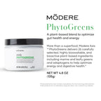 Modere - PHYTOGREEN Powder - Daily Greens Wellness Formula - 135g Canister