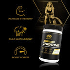 PVL Creapure Creatine – 100% Pure German Creatine Monohydrate Powder-Pharmaceutical Grade Muscle Building Supplement for Strength Training, Pre Workout & Post Workout Protein Support–410g 82 Servings