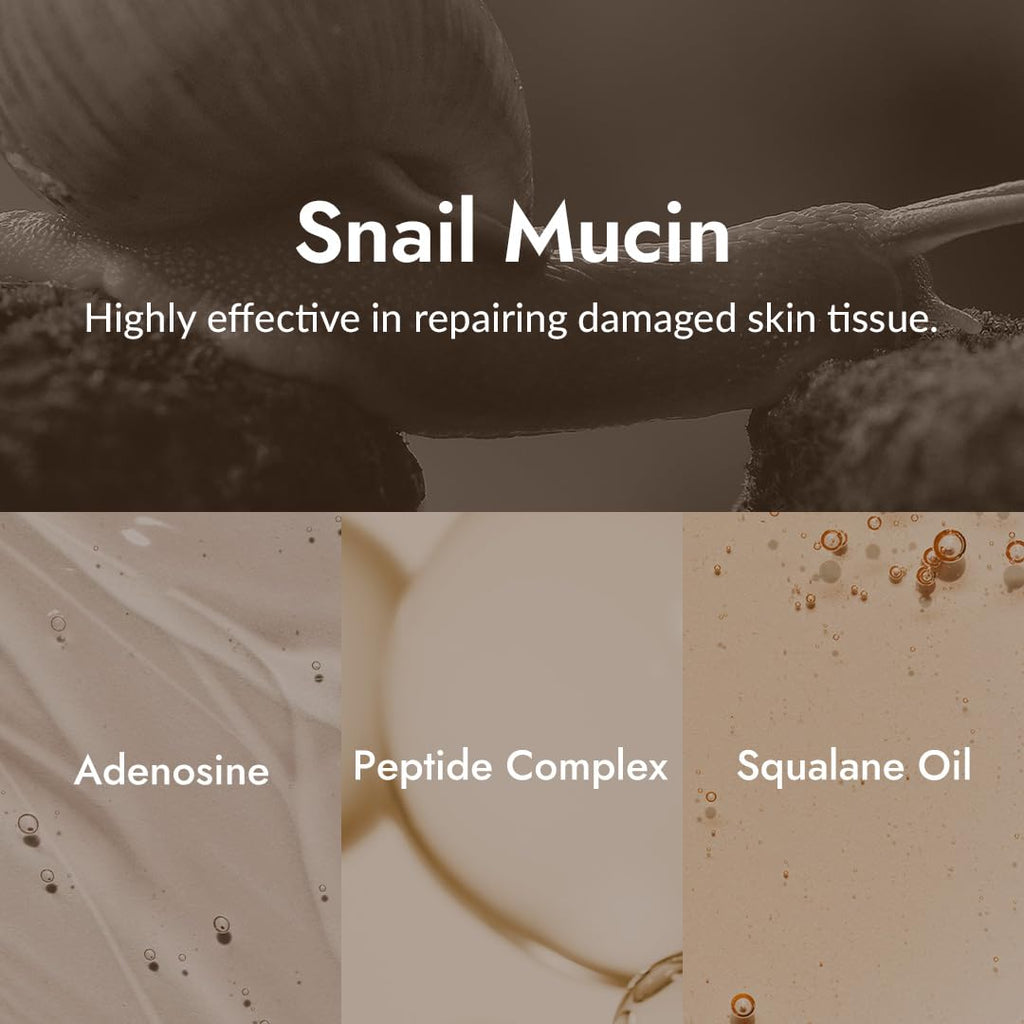 MIZON Snail Line Snail Repair Eye Cream, natural treatment, wrinkle treatment, fine line, hydrating, healthy skin, Korean skincare (0.84 oz)