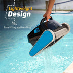 Dolphin Nautilus CC Pro Wi-Fi Automatic Robotic Pool Vacuum Cleaner, Wall Climbing, Waterline Scrubber Brush, Ideal for In-Ground Pools up to 50 FT in Length
