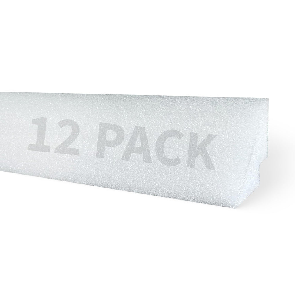 Blue Wave Peel and Stick Pool Cove for Above Ground Pools, 12-Pack – Resilient HDPE Construction – 49-Ft of Total Liner Coverage for up to 15-Ft Round Pools – Sand Cove Alternative