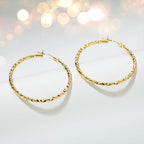 KFERAXSZ Gold Hoop Earrings 14K Gold Hoop Earrings for Women