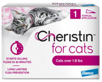 Cheristin Flea Treatment & Prevention for Cats Over 1.8 lbs, 1ct