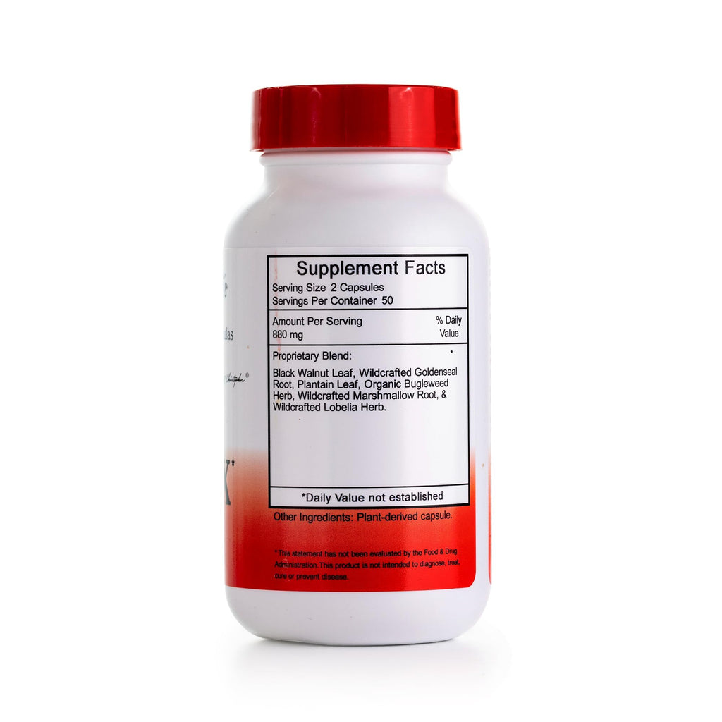 Christopher's Original Formulas X-INFX Formula, Natural Immune Support, 100 Caps