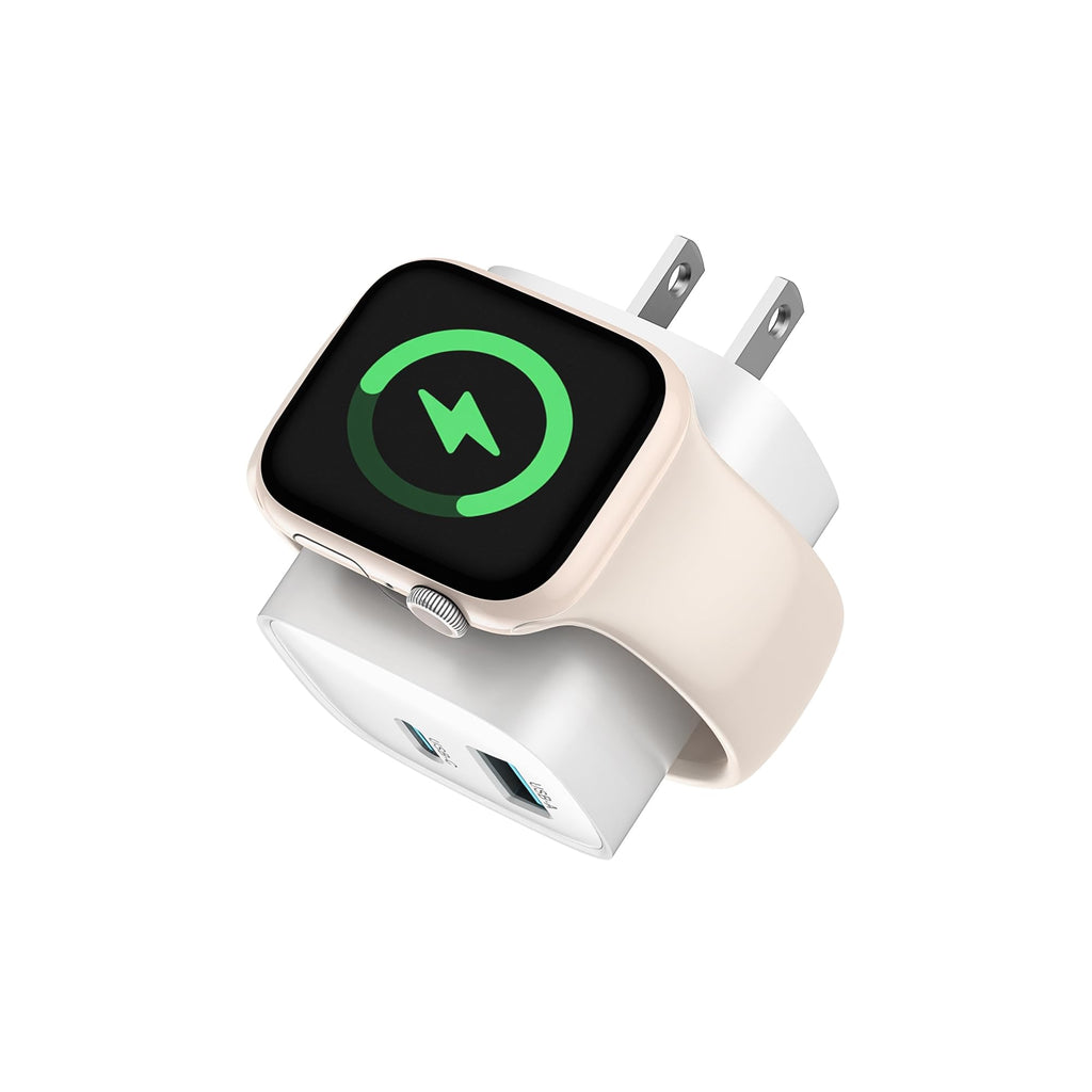 TESSAN Charging Blocks for Apple Watch Charger, USB C Charger Block 3-in-1