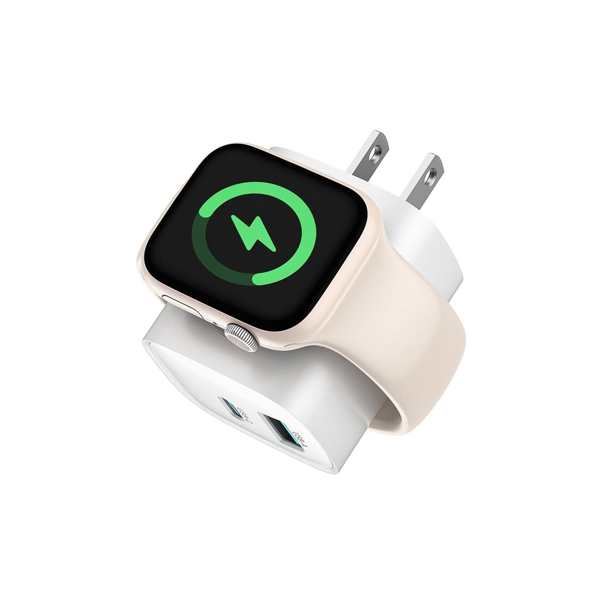 TESSAN Charging Blocks for Apple Watch Charger, USB C Charger Block 3-in-1